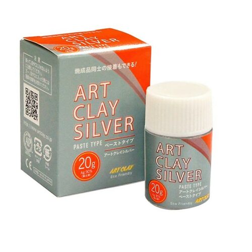 silver paste clay 20g 