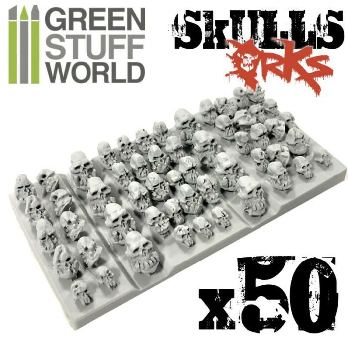50 ORK SKULLS