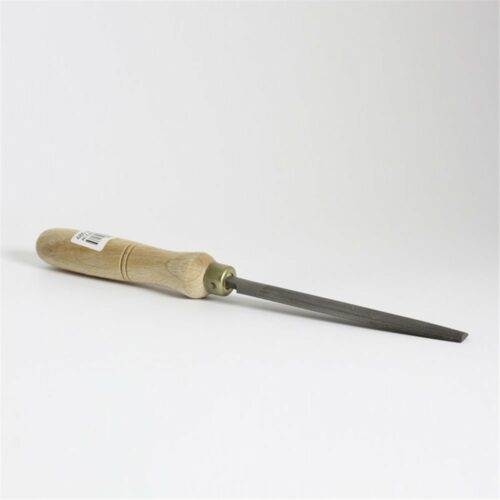 file with wooden handle