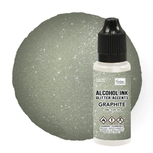 Couture Creations - Ink Glitter Accents Graphite 12 ml 