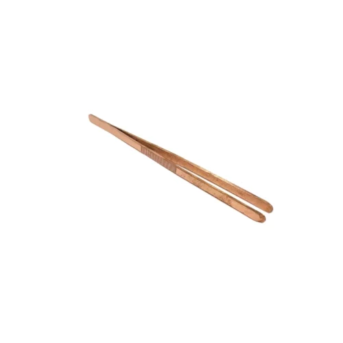 Copper tweezers - straight tip - 220 mm