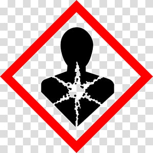 hazard - inhalation or ingestion danger
