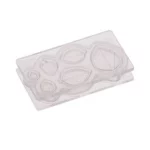 Silicone mold Leaves - double face - 6 sizes