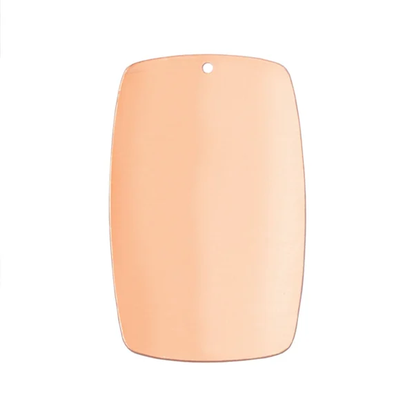 Blancuri cupru - dreptunghi  rotunjit 51 x 32 mm
