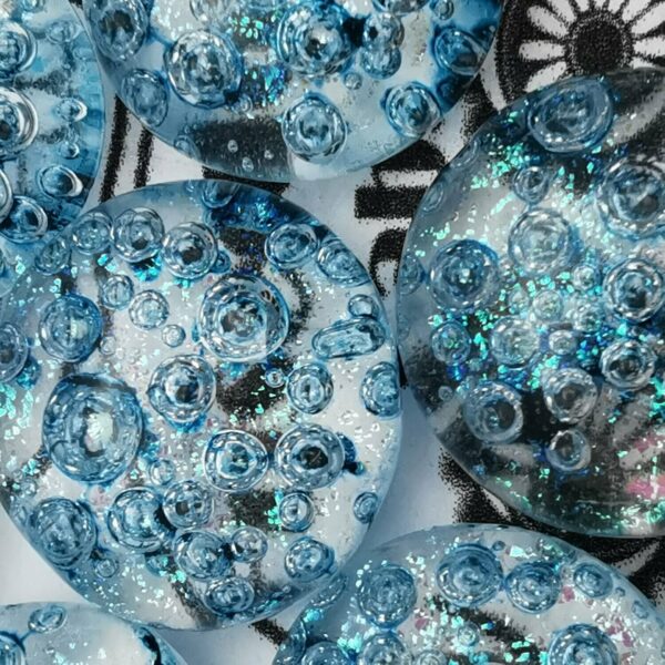 Cabochon de sticla  – Crystal Bubbles
