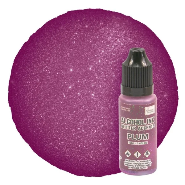 Couture Creations - Ink Glitter Accents Plum 12 ml