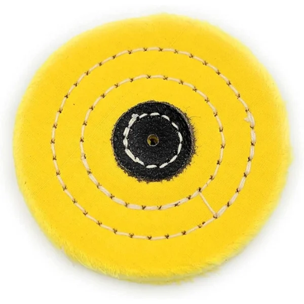 Disc multistrat pentru lustruire - galben- 100 mm x 50 foi