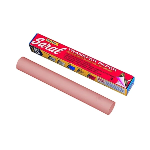 Foaie de transfer - Saral - rosu - 15 x 30 cm