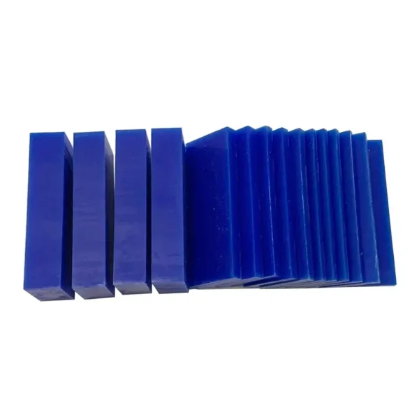 Foi de ceara - albastru - diferite grosimi - 440 gr