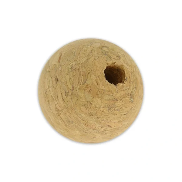 Margele din pluta – 10 mm x gaura 2 mm – 5 buc