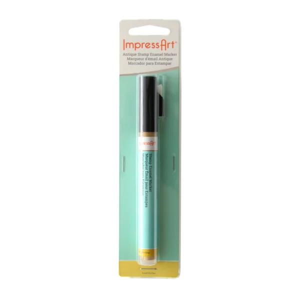 Marker cu vopsea pentru metal - ImpressArt - gold