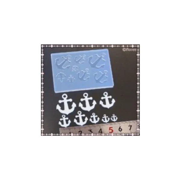 Matrita silicon - Anchor charm - 8 marimi