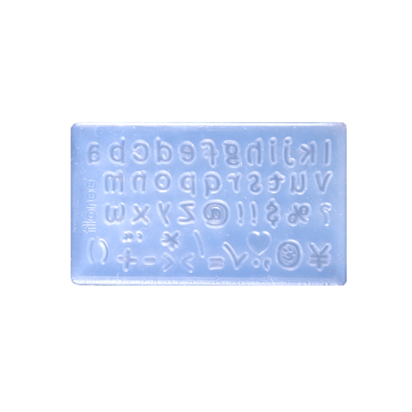 Matrita silicon - Art Clay  - alfabet small
