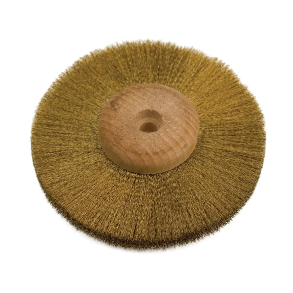Perie circulara cu peri alama - 100 mm