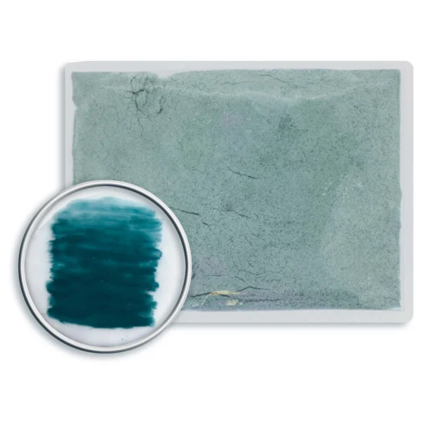Pigment profesional pentru pictura onglaze - verde albastrui