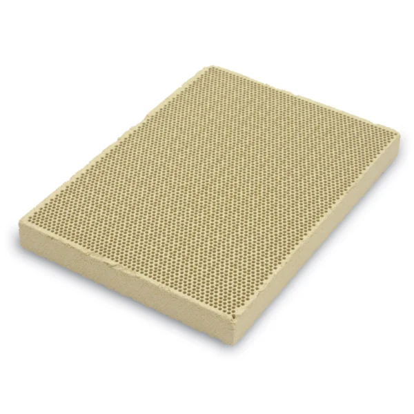 Placa ceramica pentru sudare - fagure - 133 x 92 x 12 mm - imagine 2