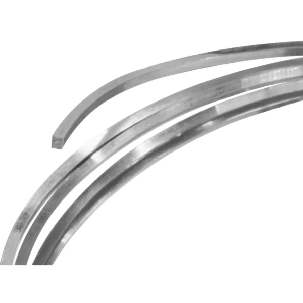 Profil inele patrat Ag925  1.5 x 1.5 mm - 50 cm