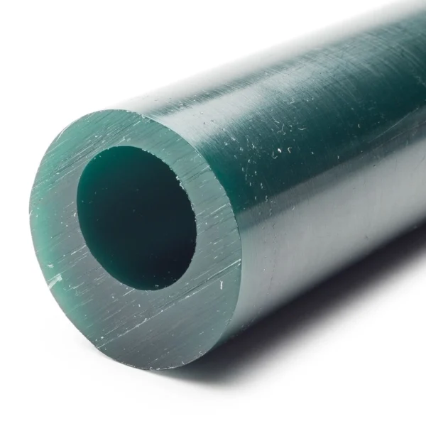 Profil rotund descentrat pentru inele ceara - verde - 26 x 145 mm