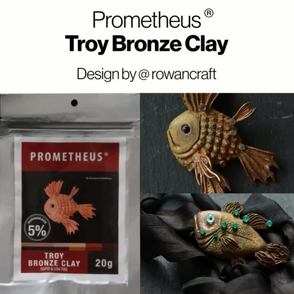 Prometheus® Troy Bronze Clay 100 gr - imagine 2