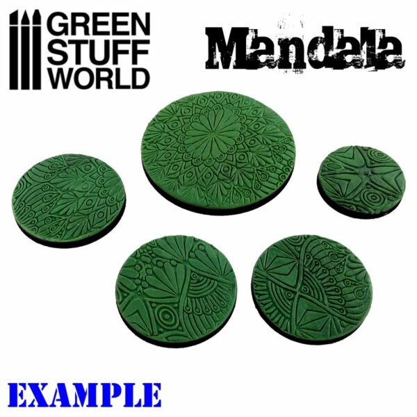 Rola texturata - Mandala - imagine 3