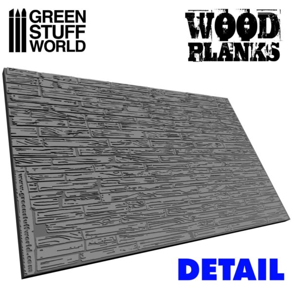 Rola texturata - Wood Planks - imagine 2