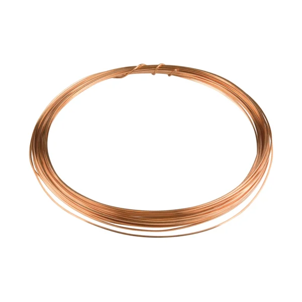 Sarma cupru – forma patrat – moale – 1 mm x 7.5 m