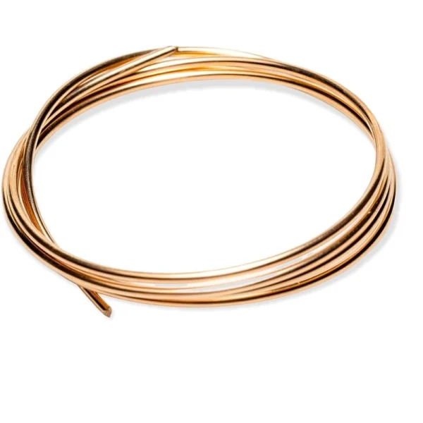 Sarma rotunda -  bronz - dur - 2 mm x 2 m