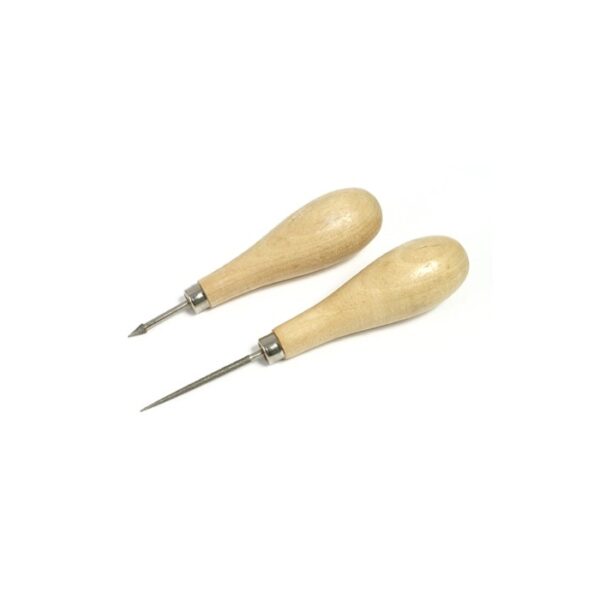 Set 2 alezoare diamantate - maner de lemn