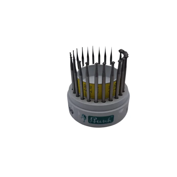 Set freze dublu con - Busch - 0.7 - 5 mm