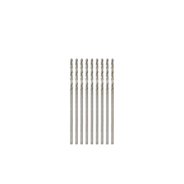 Set 9 mini burghie - HSS - 0.6 - 1 mm