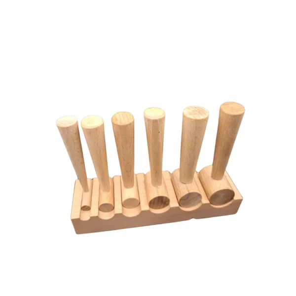 Set din lemn pentru formare metal - 7 accesorii - imagine 2