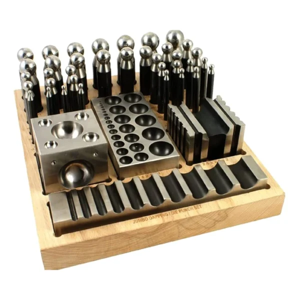Set formare metal - anca si poansoane metalice - 41 piese