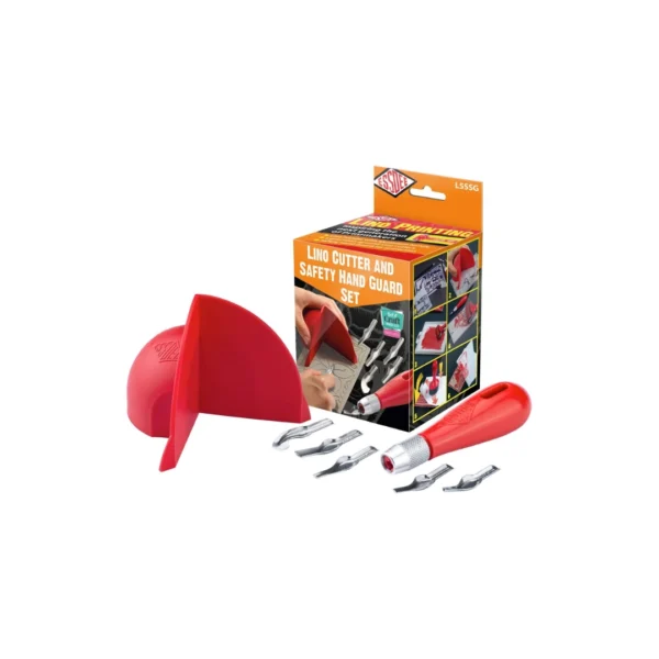 Set linogravura cu protectie mana - Essdee