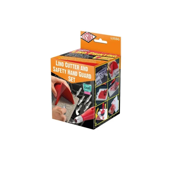 Set linogravura cu protectie mana - Essdee - imagine 2