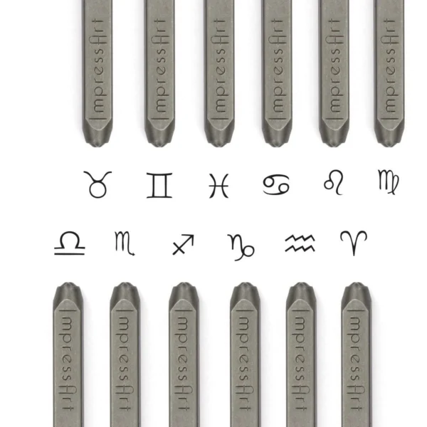 Set poansoane - ImpressArt - 12 semne zodiacale