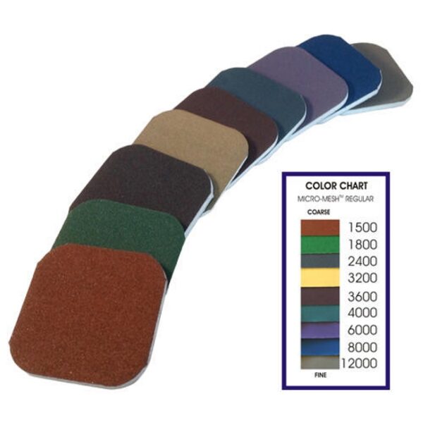 Set 9 discuri abrazive MicroMesh
