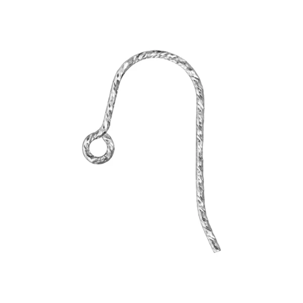 Tortite cercei - Argint 925 - model Cut Cord