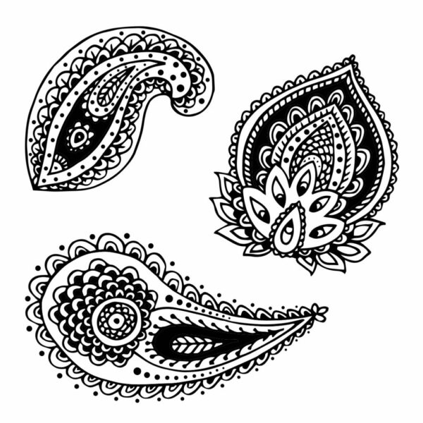 Stampile Aladine - Paisley - imagine 2