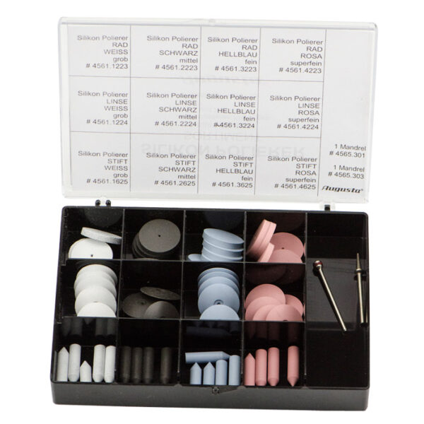 Set rotite de silicon pentru finisare