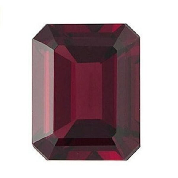Granat octagon 4 x 2 mm