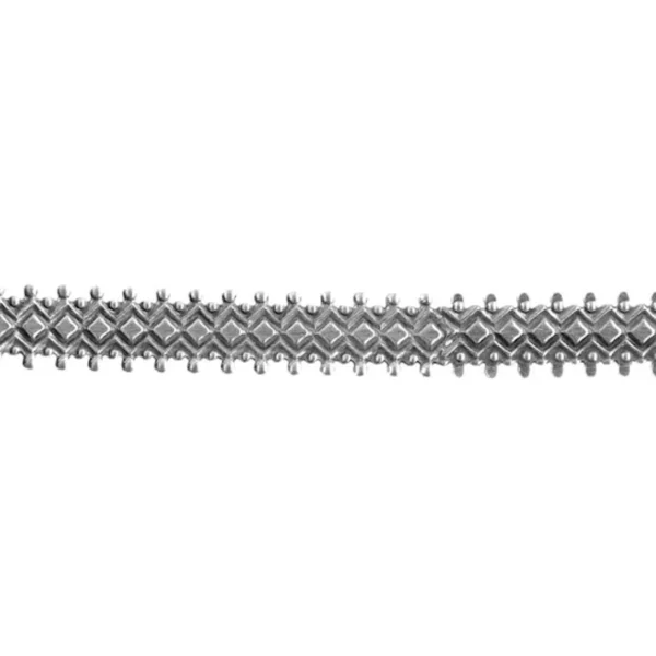 Banda texturata - Ag925 - 15 cm
