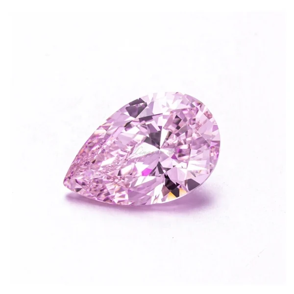 Gema sintetica – Preciosa – forma para – roz 4 x 6 mm - imagine 2