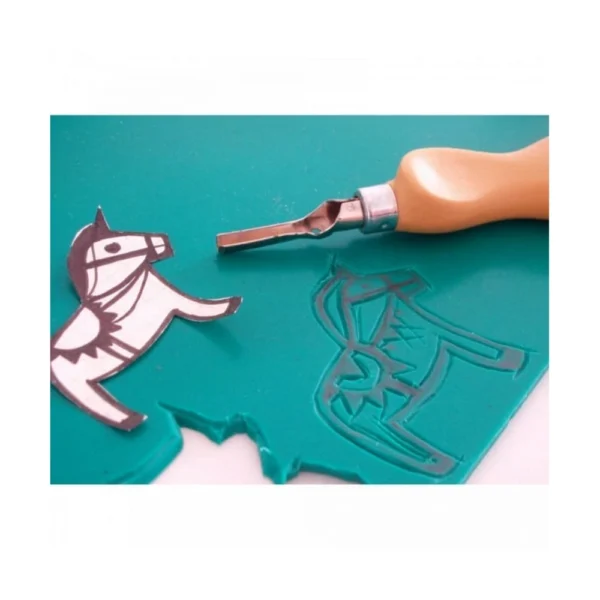 Linoleum pentru gravura - 120 x 90 mm - imagine 5