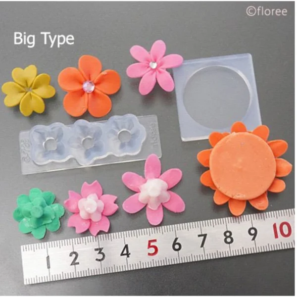 Matrita silicon - Flower base - L - XL - imagine 4