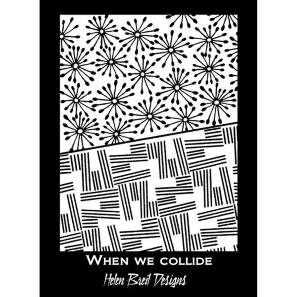 Panza serigrafie Helen Breil – When we collide - imagine 2
