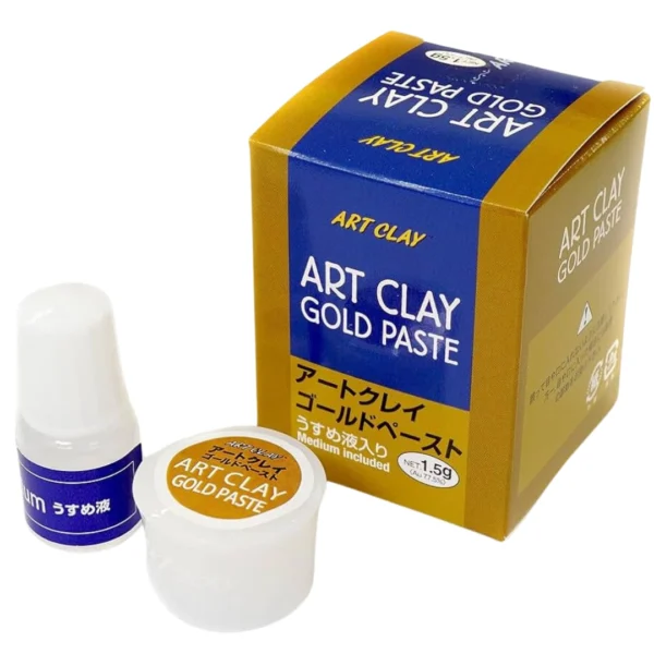 Pasta de aur 22k - Art Clay Gold - 1,5g - imagine 7