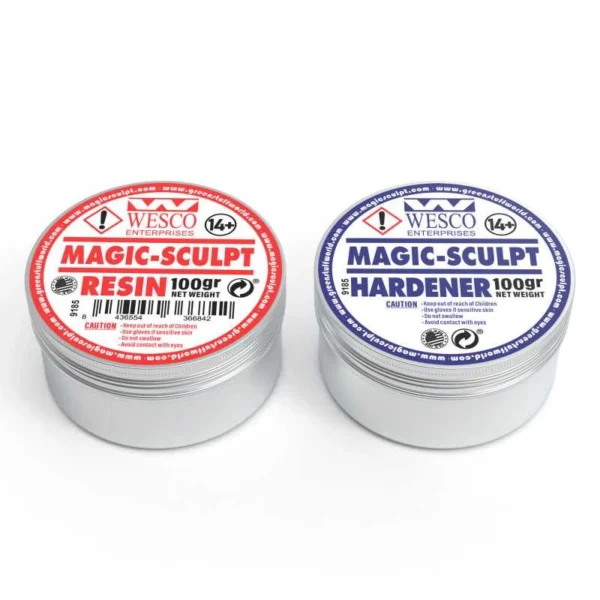 Pastă epoxidică bicomponentă - Magic Sculpt - 200 g - imagine 2