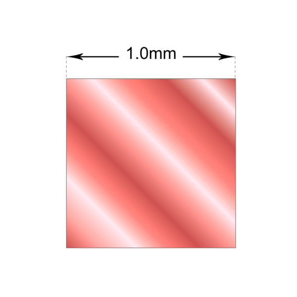 Sarma cupru – forma patrat – moale – 1 mm x 7.5 m - imagine 4