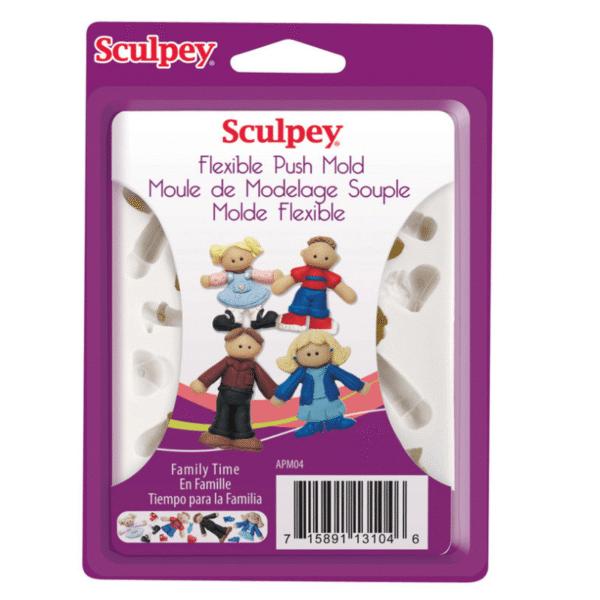 Mulaj flexibil - family time - Sculpey - imagine 3