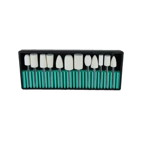 Set 12 accesorii pentru pentru lustruit - pasla - imagine 2